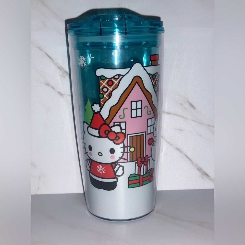 Hello kitty Christmas tumbler